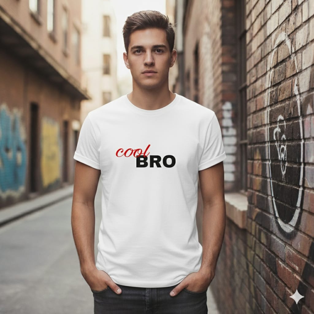 black cotton t shirt